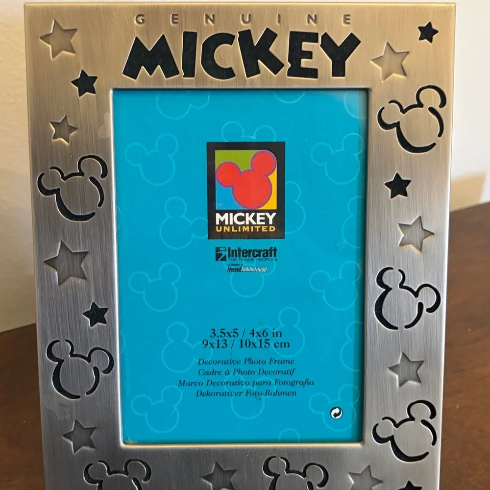 Disney Mickey Mouse Silver Star Frame - Picture 4 of 5